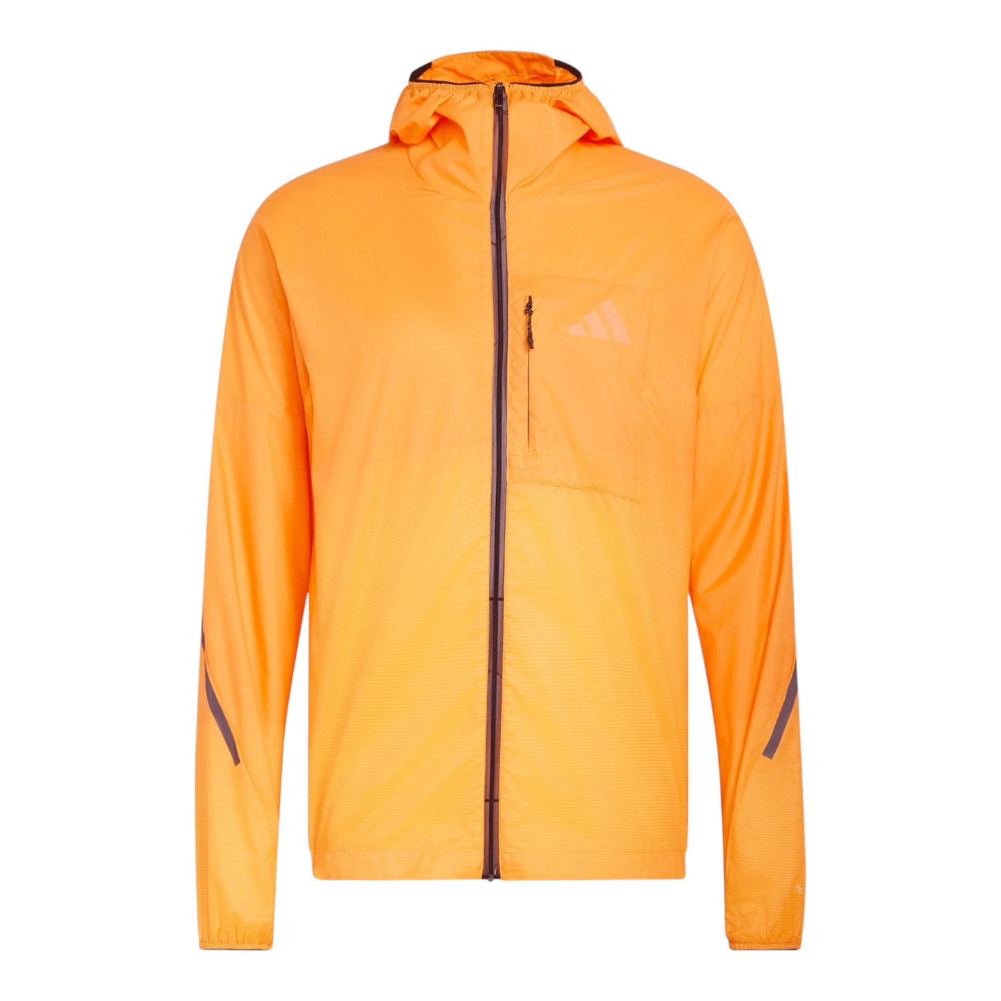 Adidas - Terrex Xperior Clima365 Light Windweave Jacket - Semi Impact Orange / Pure Tangerine - Veste running hommes
