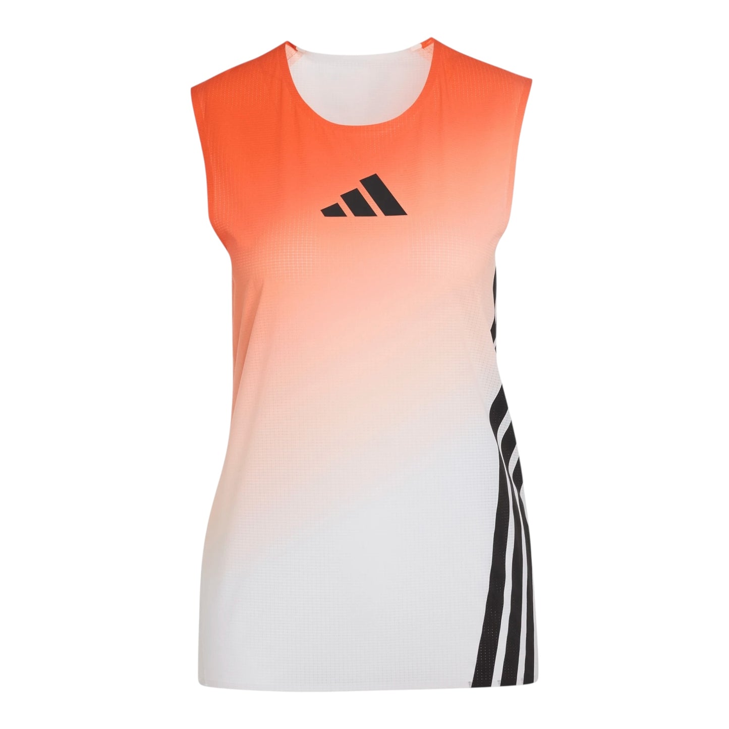 Adidas - Terrex Xperior Pro W Tank - White / Semi Impact Orange - Débardeur running femmes