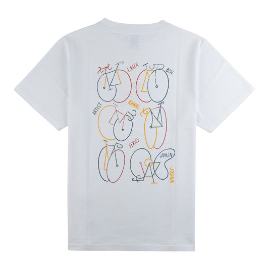 Laser Barcelona - Rawal Artist Series X Joren Joshua Tee - white - Teeshirt hommes