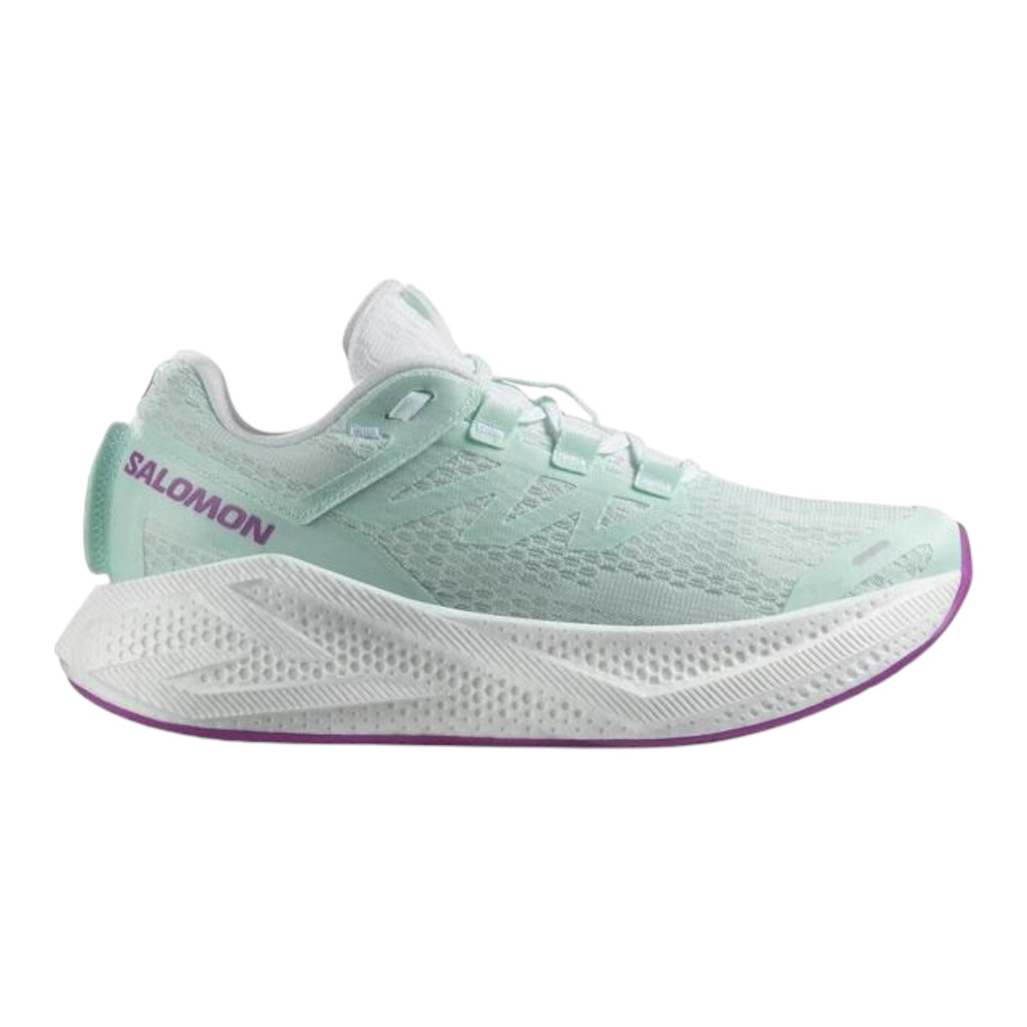 Salomon - Aero Glide 3 - Bay / White / Willowherb - Chaussures running femmes