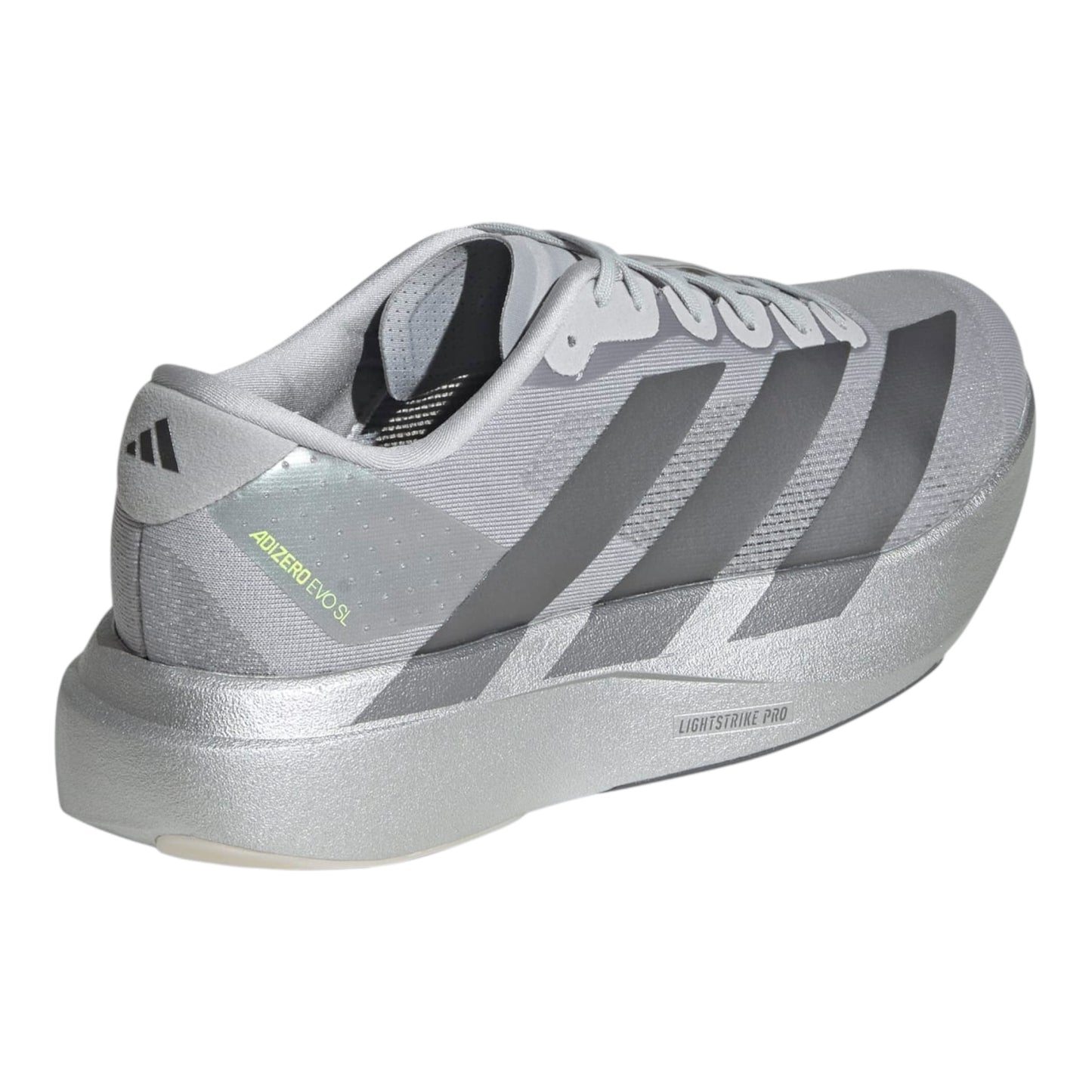 Adidas - Adizero Evo SL - Silver Metallic / Iron Metallic / Halo Silver - Chaussures running hommes