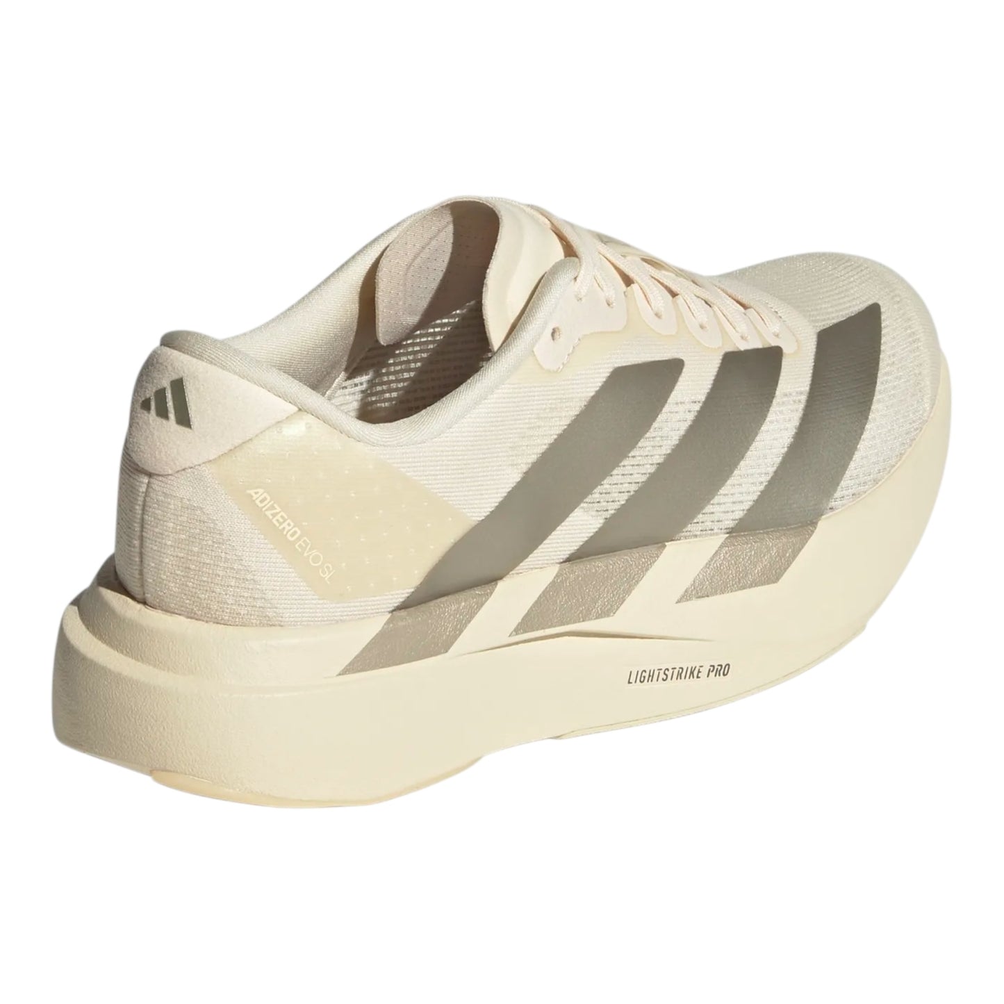 Adidas - Adizero Evo SL - Wonder White / Cyber Metallic / Warm Vanilla - Chaussures running femmes