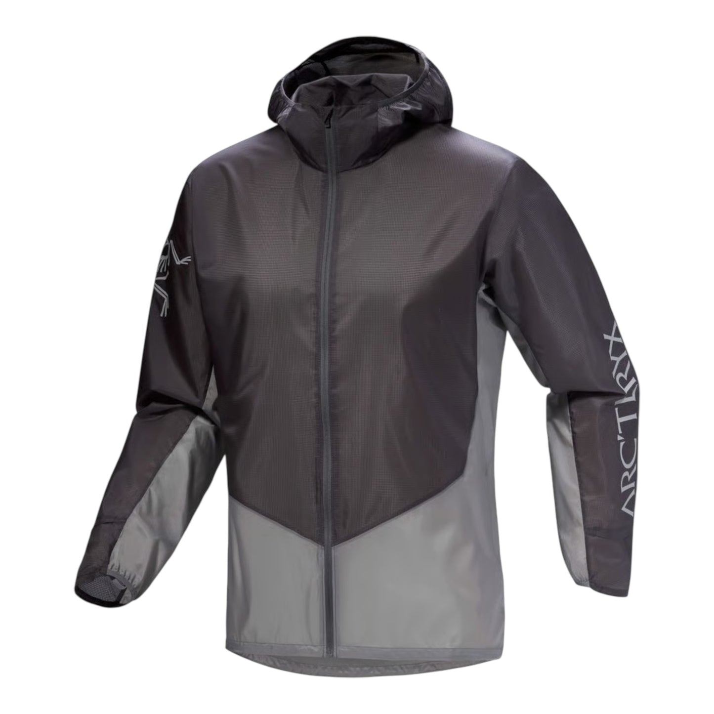 Arc’teryx - Norvan Windshell Hoody - cloud / void - veste running hommes