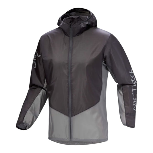 Arc’teryx - Norvan Windshell Hoody - cloud / void - veste running hommes