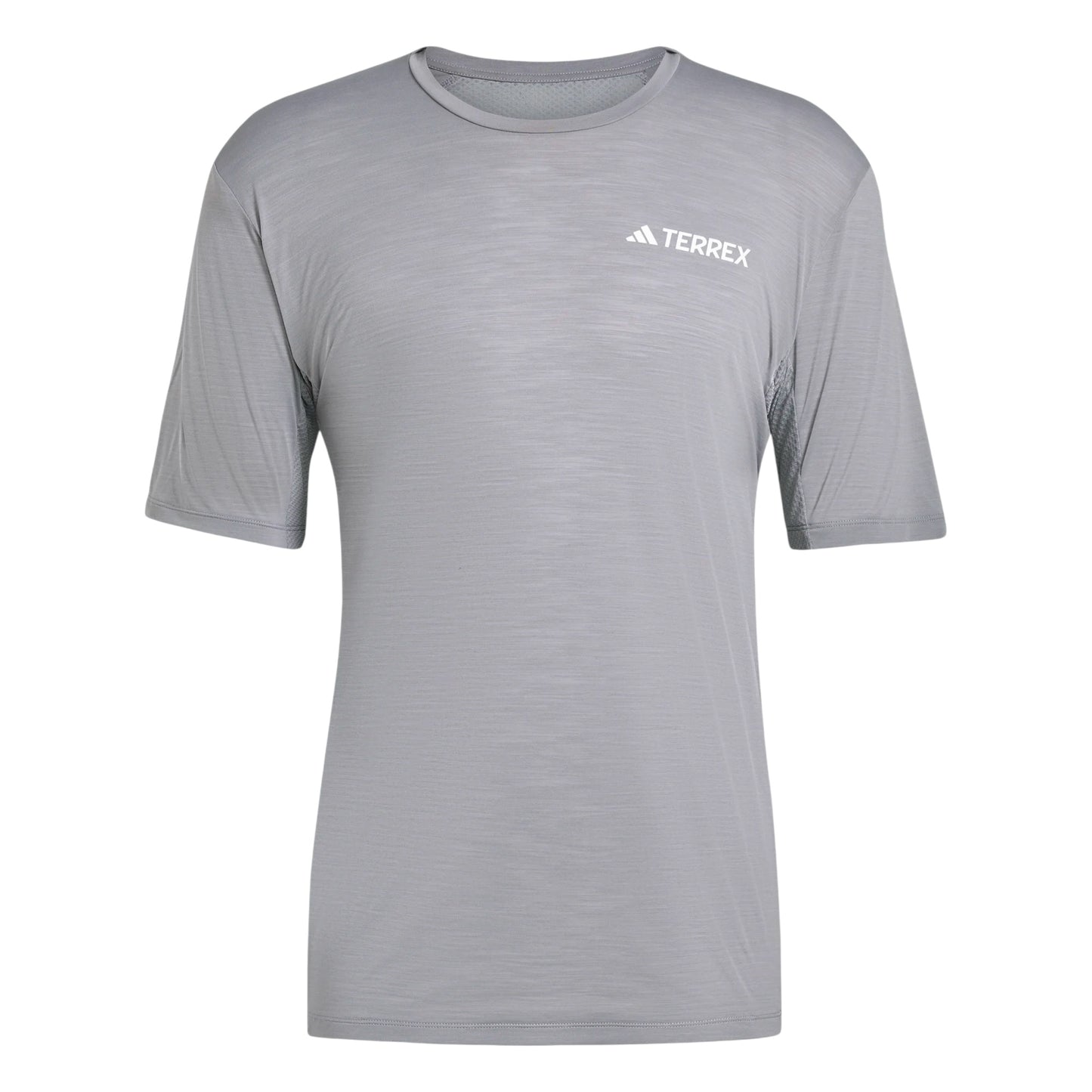 Adidas - Xperior Tee - grey - teeshirt running hommes