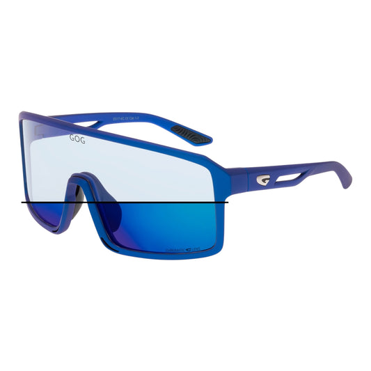 Gog - Ragnarock - matt metallic Navy blue / reflex blue (cat.1 à 3) - lunettes Running unisexe