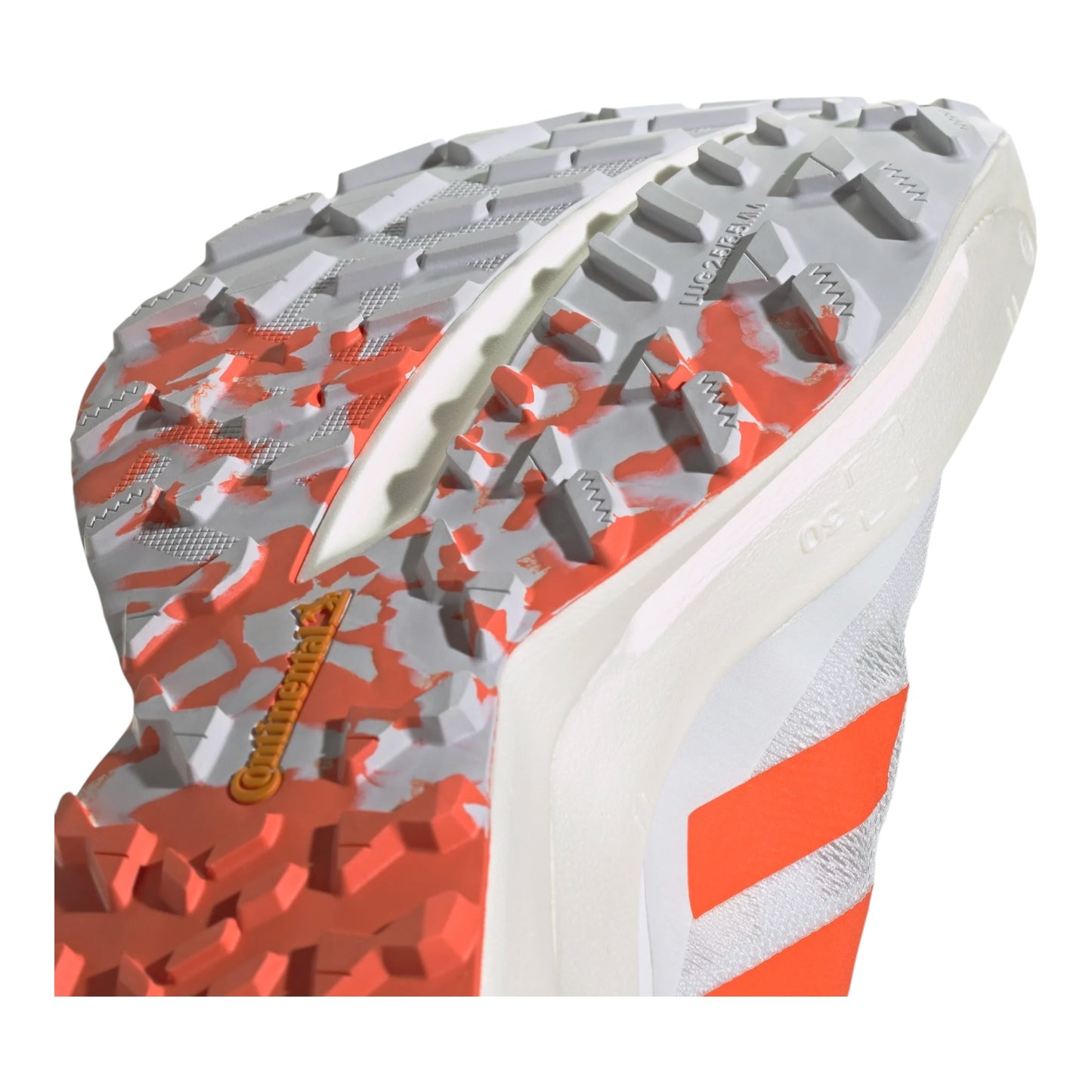 Adidas - Terrex Agravic Speed Ultra - dash grey / impact orange / cloud white - Chaussures trail running hommes