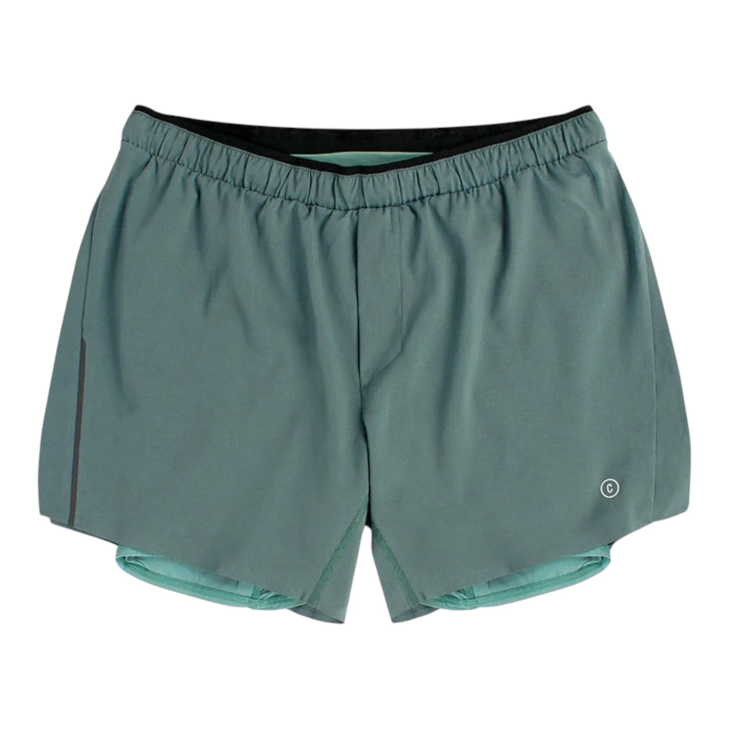 Ciele Athletics - M DLYShort 5" Long Brief - silver pine - Short running hommes