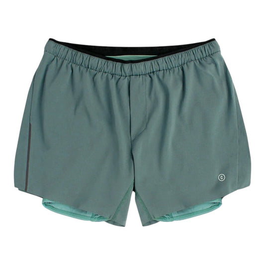 Ciele Athletics - M DLYShort 5" Long Brief - silver pine - Short running hommes