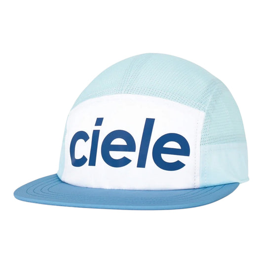Ciele Athletics - GOCap Comp - Century - white / Sky blue - casquette running unisexe