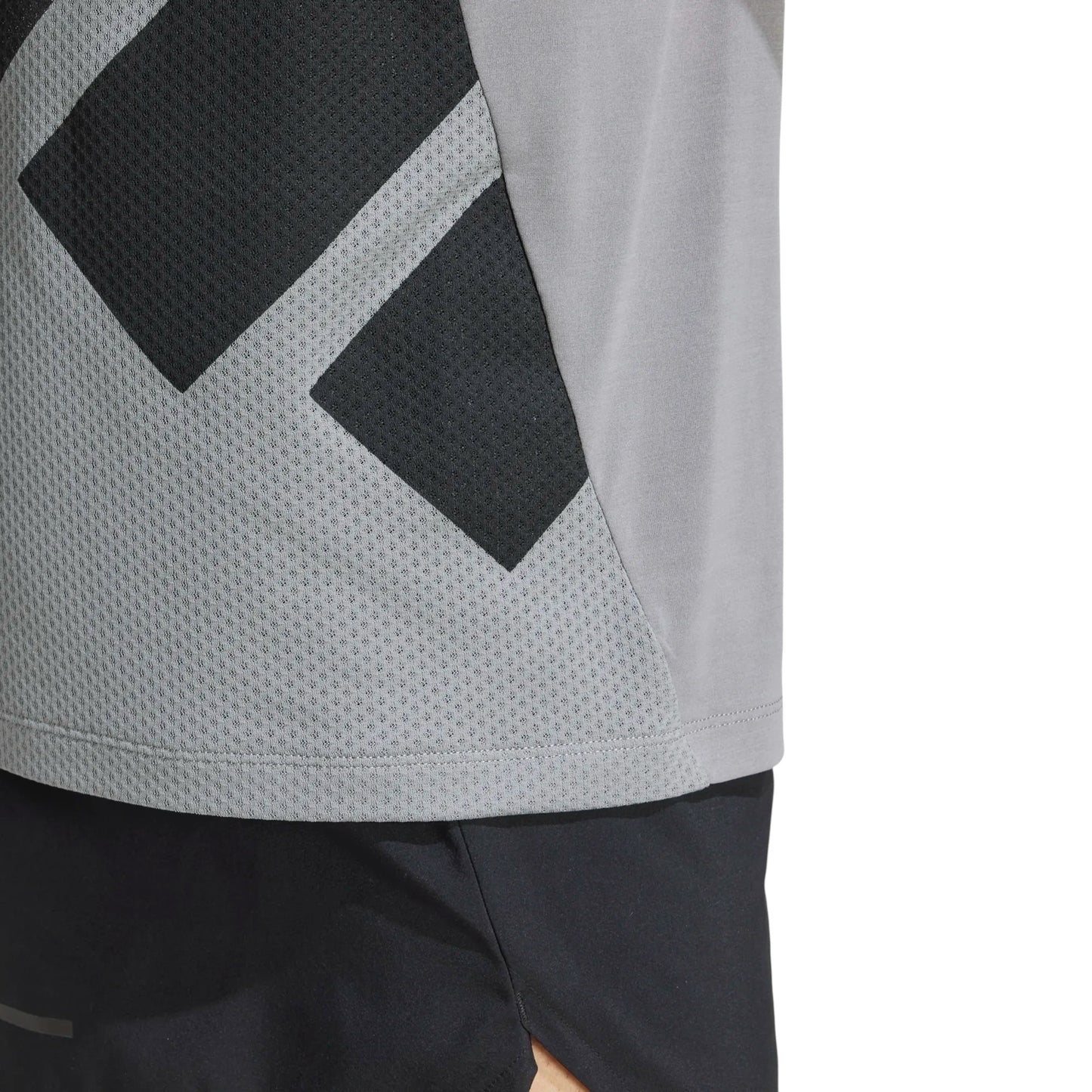 Adidas - Xperior Tee - grey - teeshirt running hommes