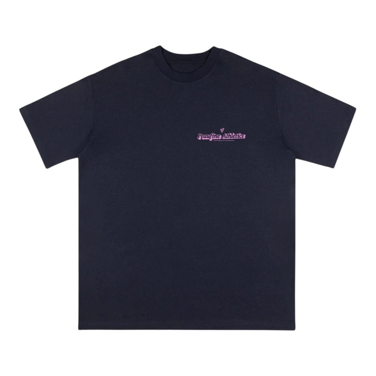 Peaufine Athletics - Wood T-shirt™ Call Me - navy - Teeshirt Running Hommes