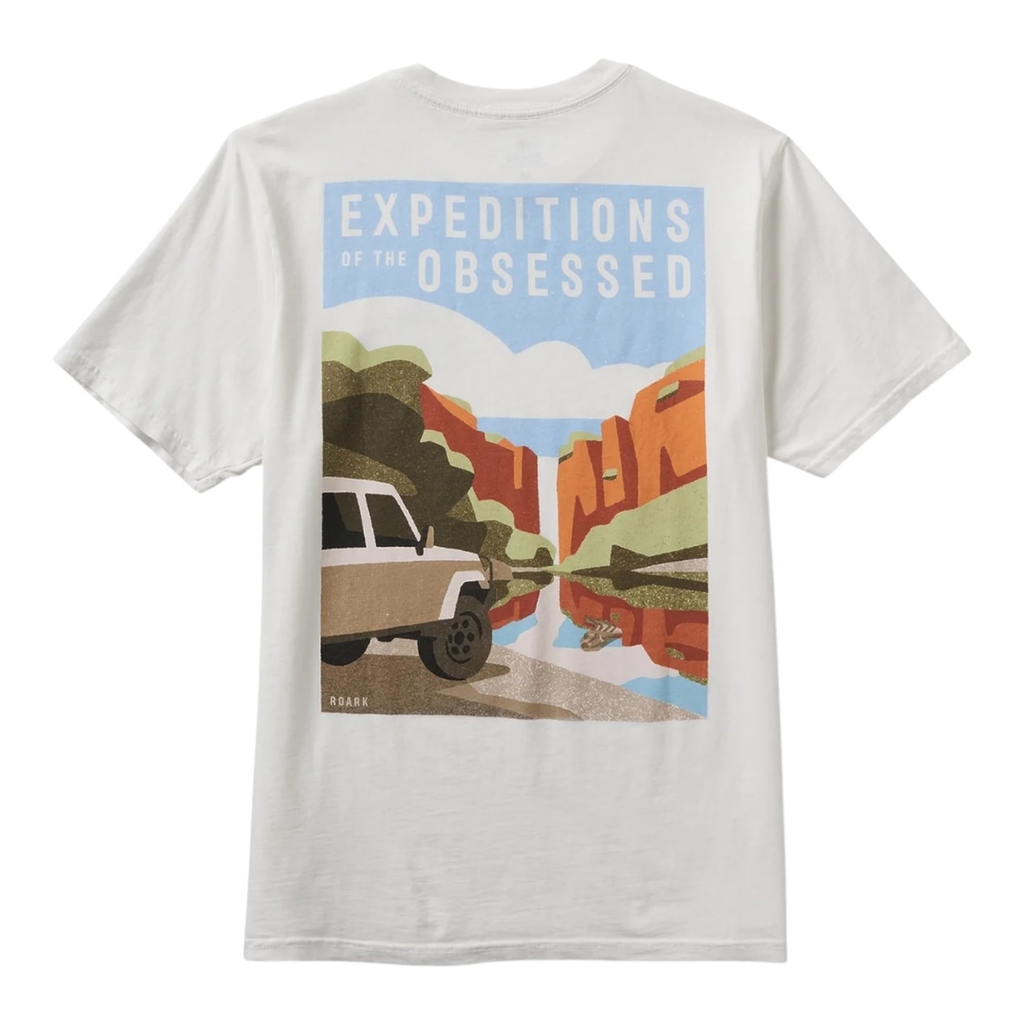 Roark - Expeditions Of The Obsessed Tee - off White - Teeshirt Hommes