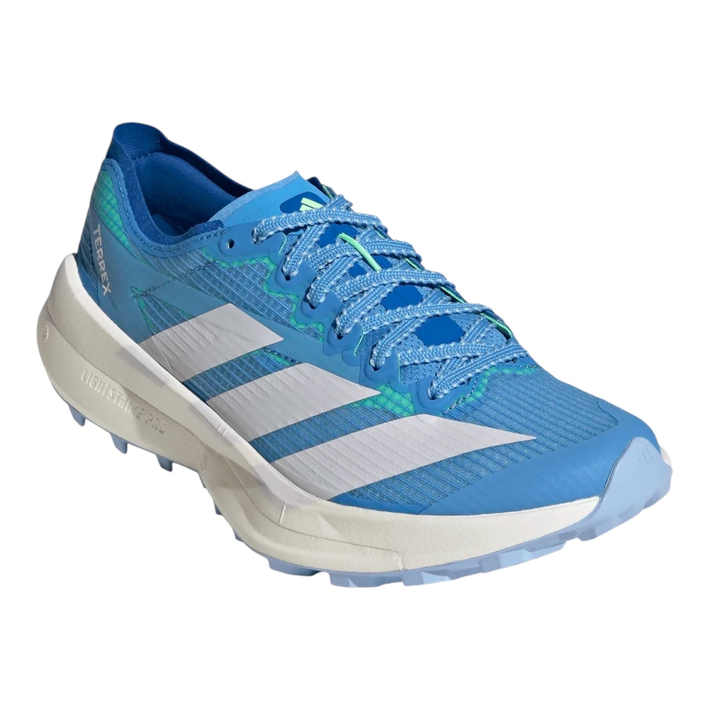 Adidas - Terrex Agravic Speed 2 - blue burst / dash grey / lime burst - Chaussures trail running femmes