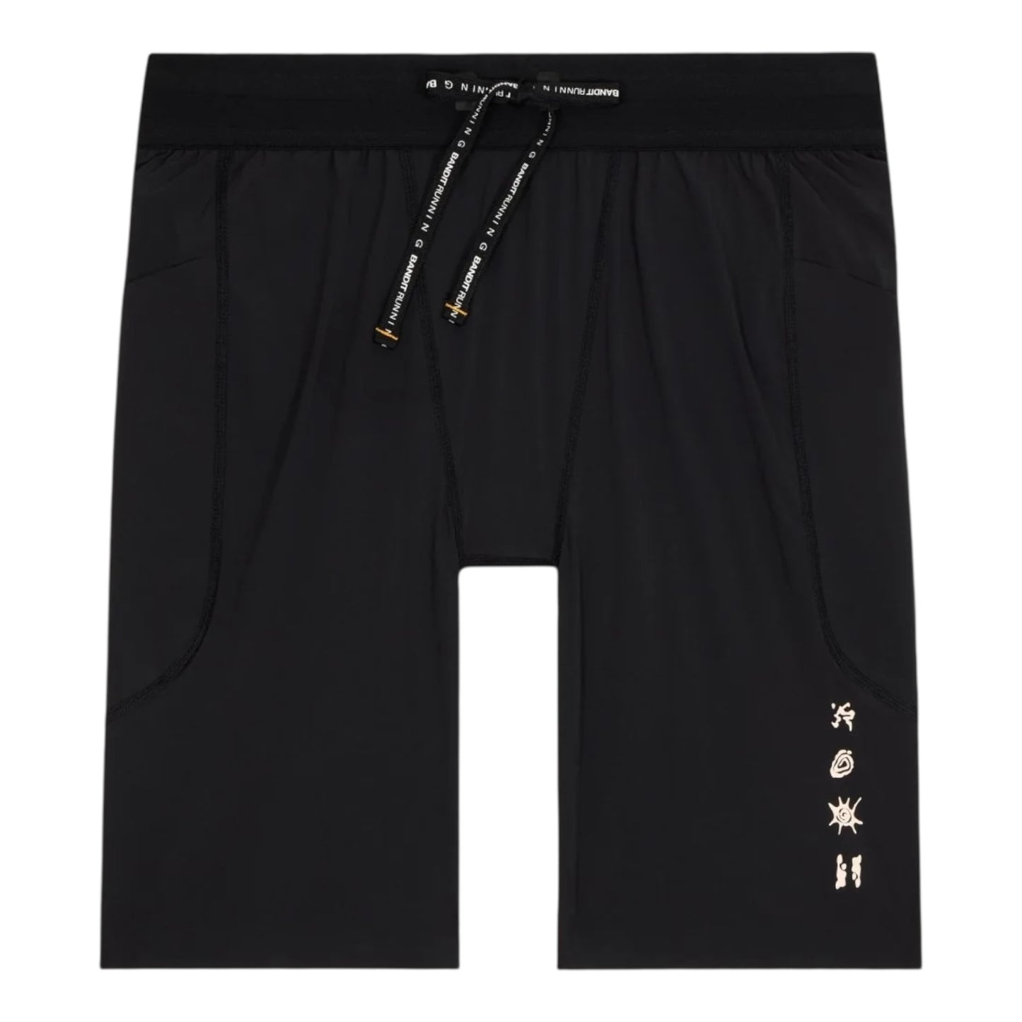 Bandit - Men’s SOLITE™ 5 Pocket Half Tights - black - Cuissard Running hommes