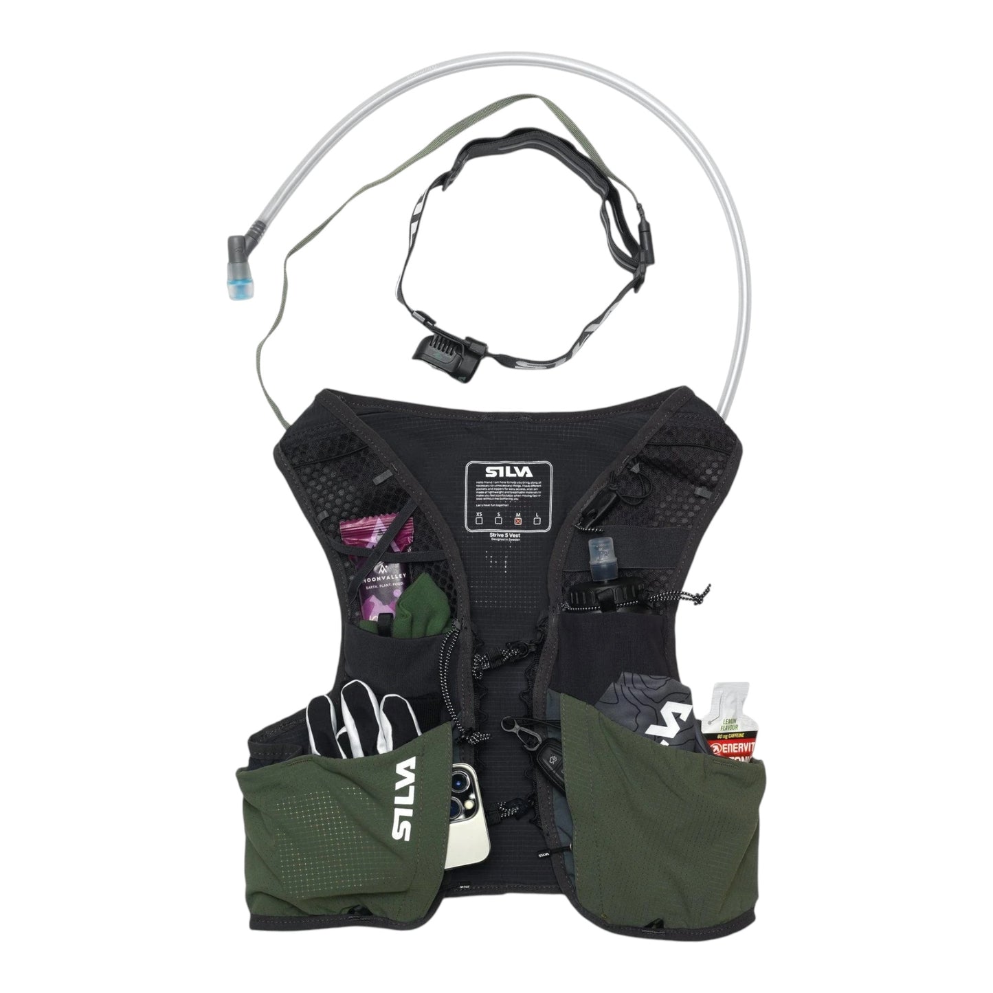 Silva - Strive 5 Vest - green - Gilet d’hydratation running