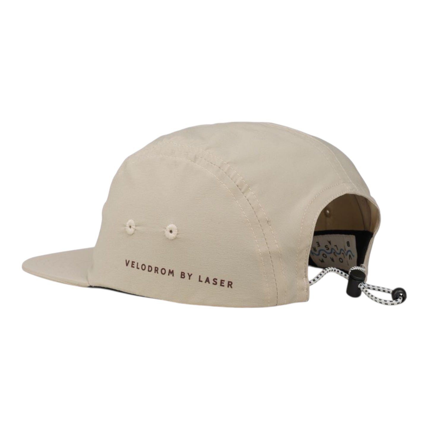 Laser Barcelona X VELODROM - Tramuntana Trail 5 Panel Hat - bone - Casquette running unisexe