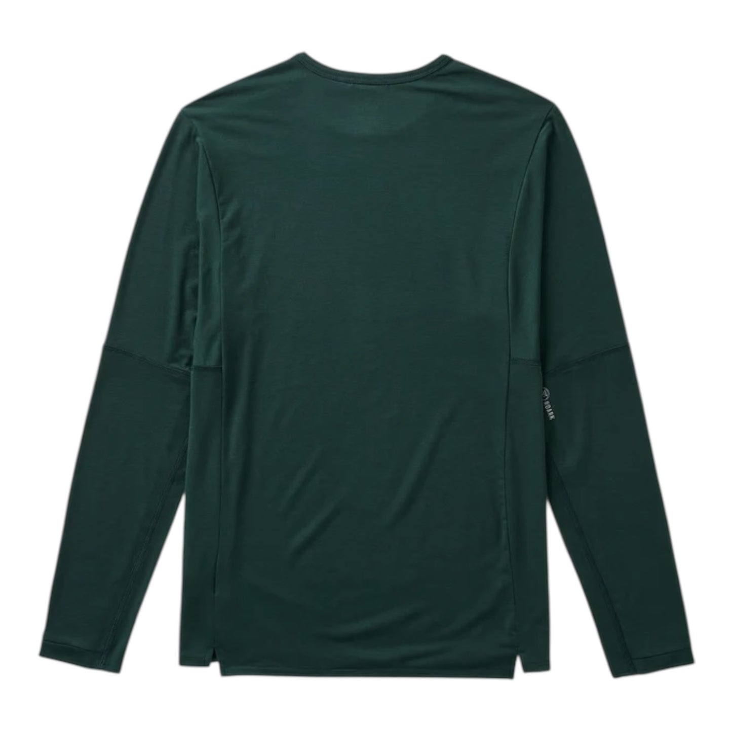 Roark Run Amok - Millcreek Merino Active Long Sleeve Tee - dark forest - teeshirt running hommes