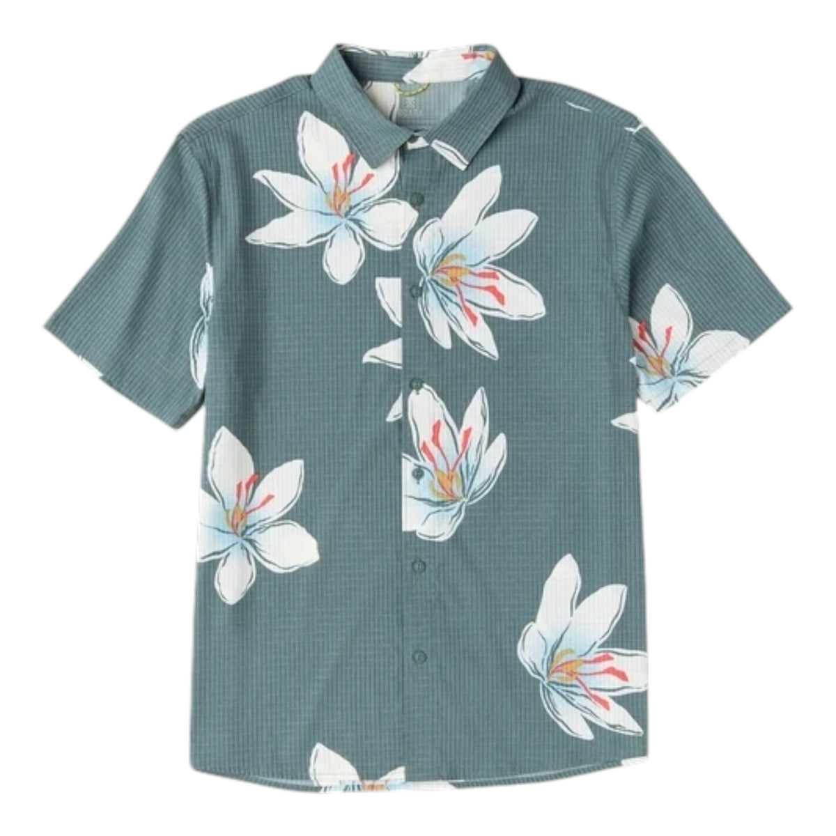 Roark - Bless Up Shirt - slate Green 2 - chemise running hommes