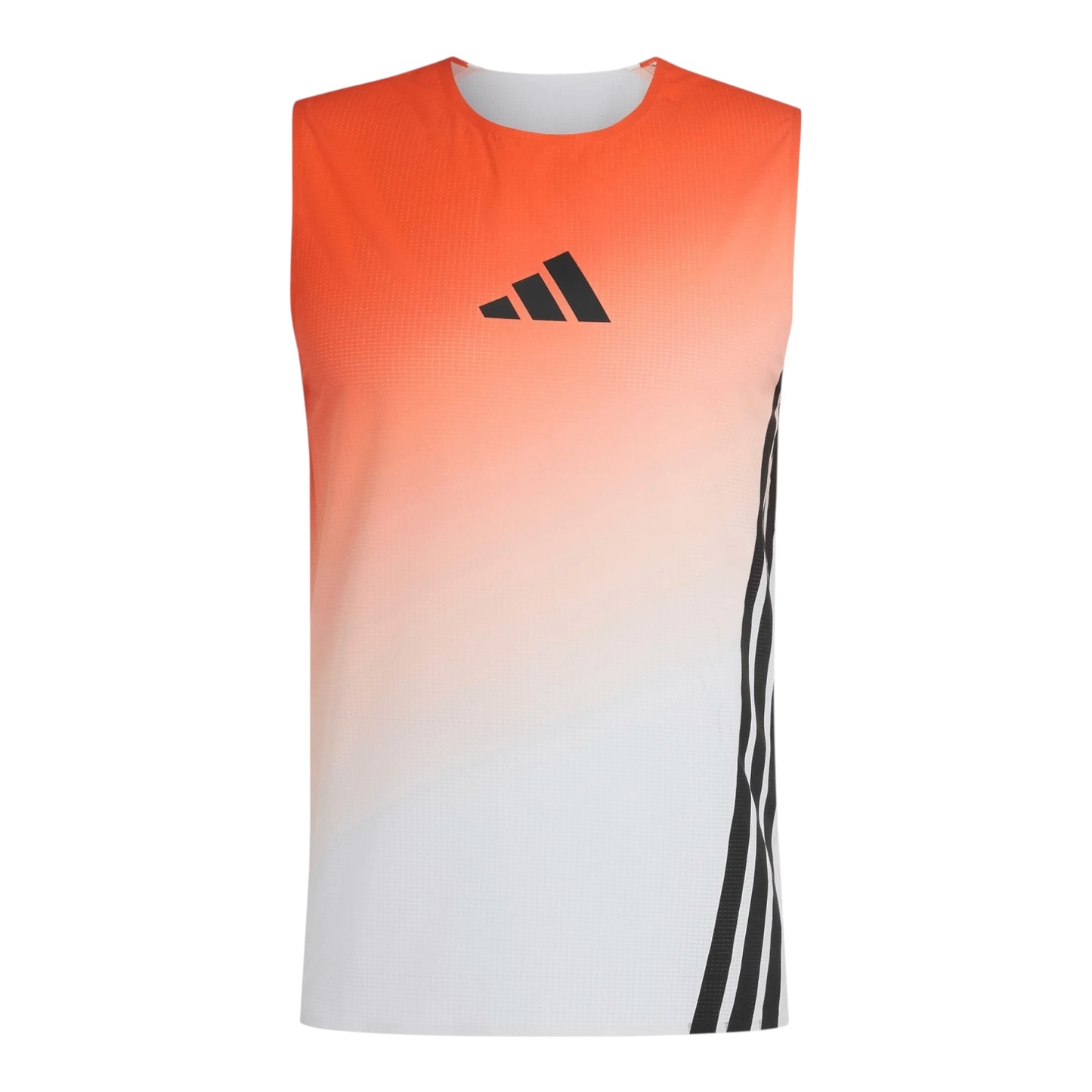 Adidas - Terrex Xperior Pro Tank - White / Semi Impact Orange - Débardeur running hommes