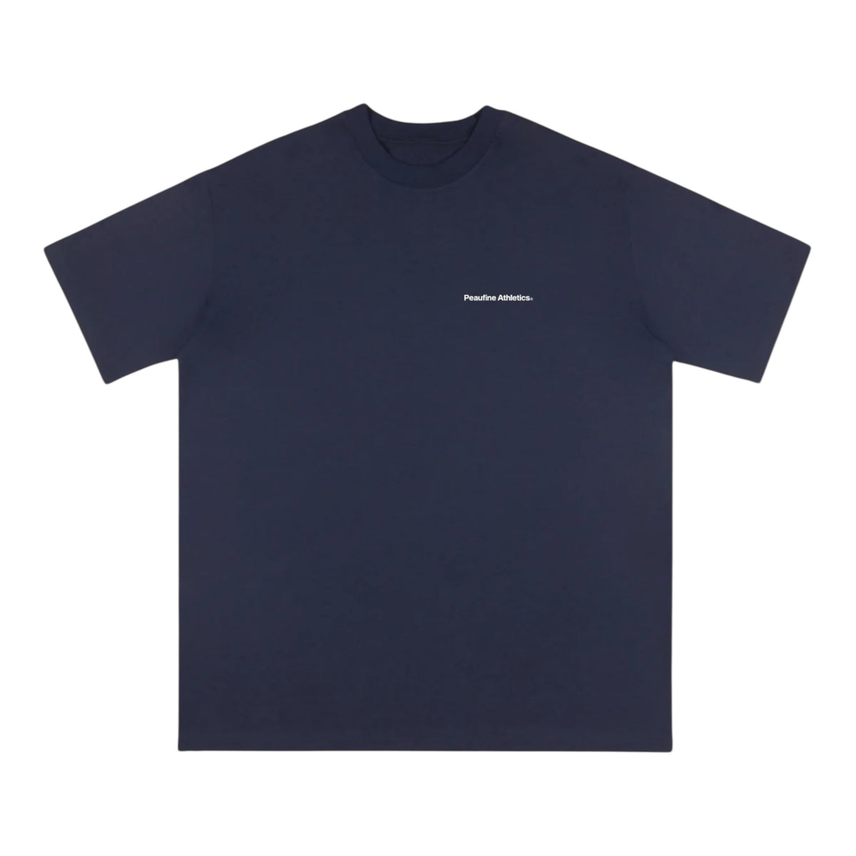 Peaufine Athletics - Oversize Organic T-shirt Mediterranean Running Club - navy - Teeshirt Hommes