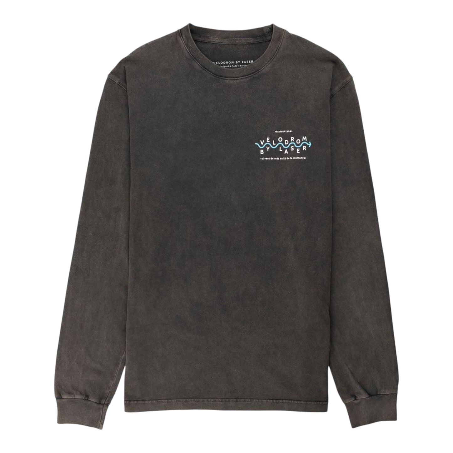 Laser X Velodrom - Tramuntana Longsleeve Tee - black - Teeshirt hommes