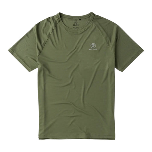 Roark Run Amok - Alta Elite Trail SS Tee - light military - teeshirt running hommes