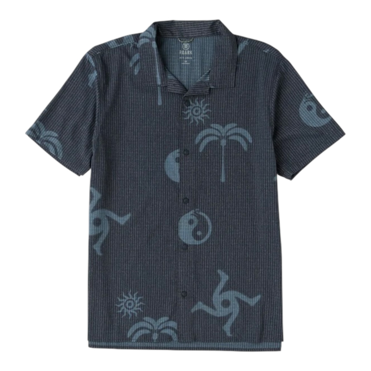 Roark - Bless Up Trail Shirt - ebony - chemise running hommes