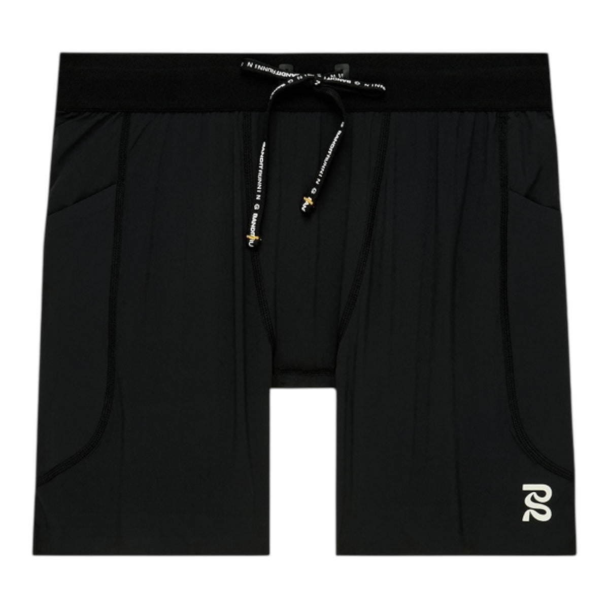 Bandit - Men's SoLite™ Quarter Tights - Black - Cuissard Running hommes