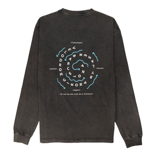 Laser X Velodrom - Tramuntana Longsleeve Tee - black - Teeshirt hommes