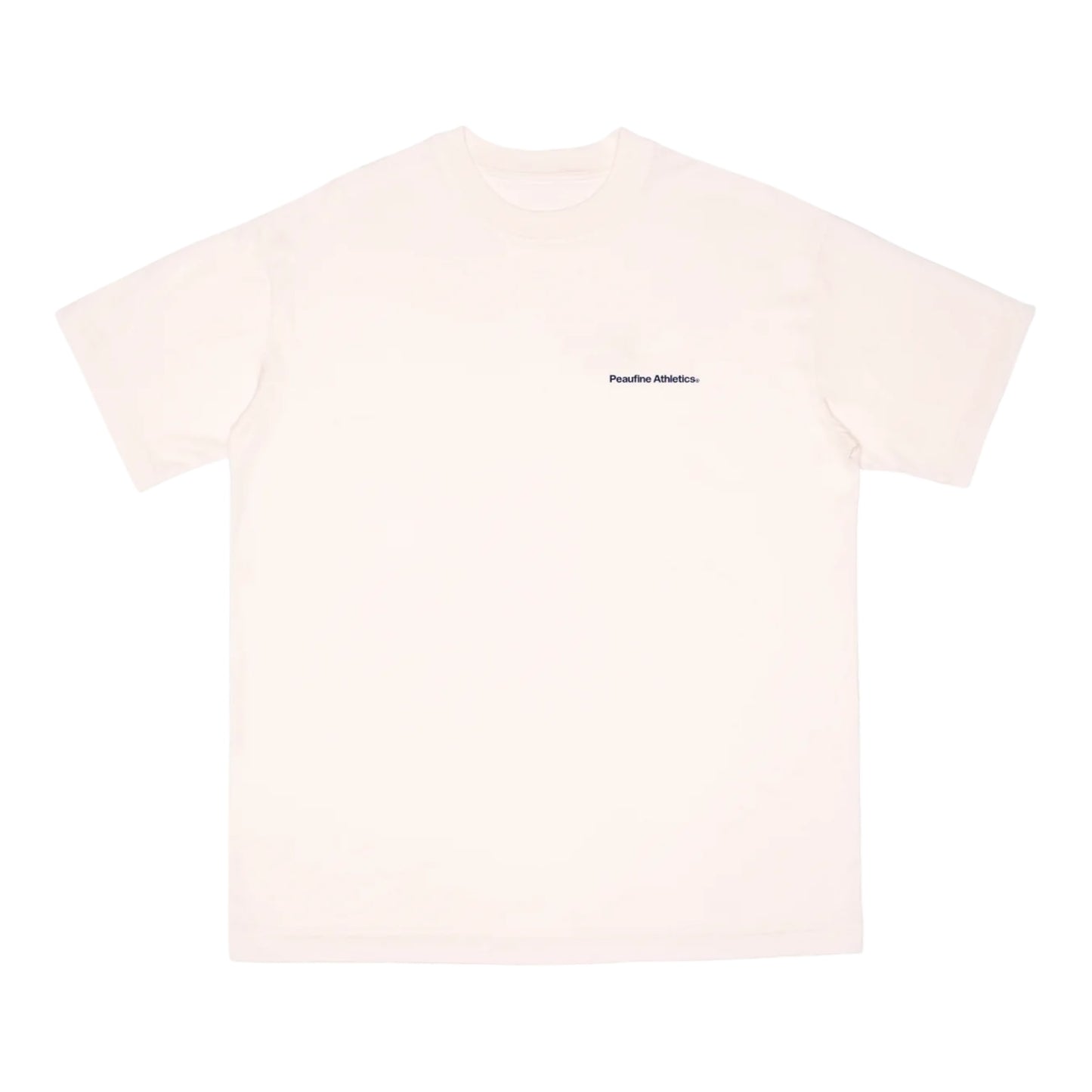 Peaufine Athletics - Oversize Organic T-shirt Mediterranean Running Club - off white - Teeshirt Hommes