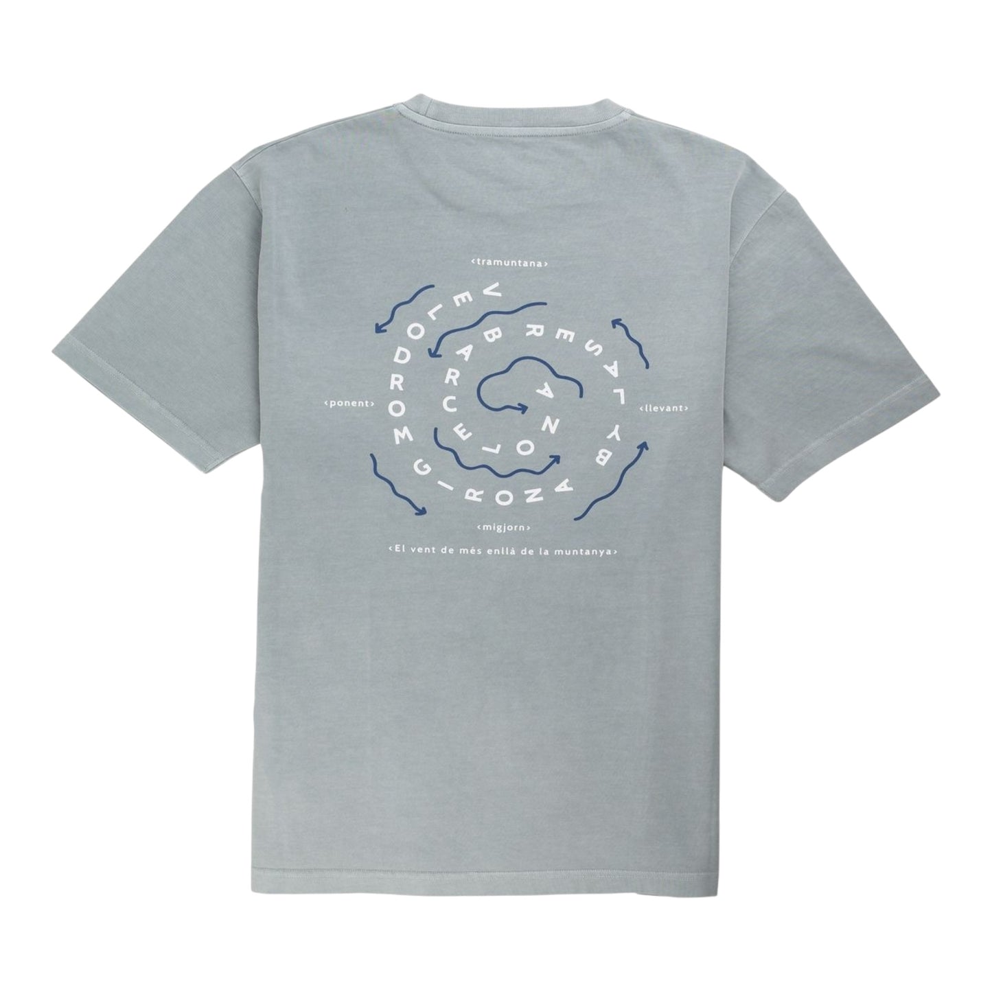 Laser X Velodrom - Tramuntana Tee - storm - Teeshirt hommes