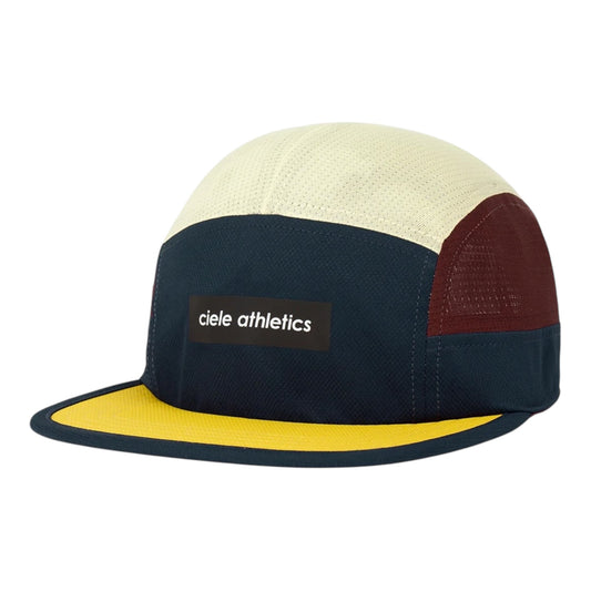 Ciele Athletics - GOCap Field - Iconic Bar - deep space / dark wine red - casquette running unisexe