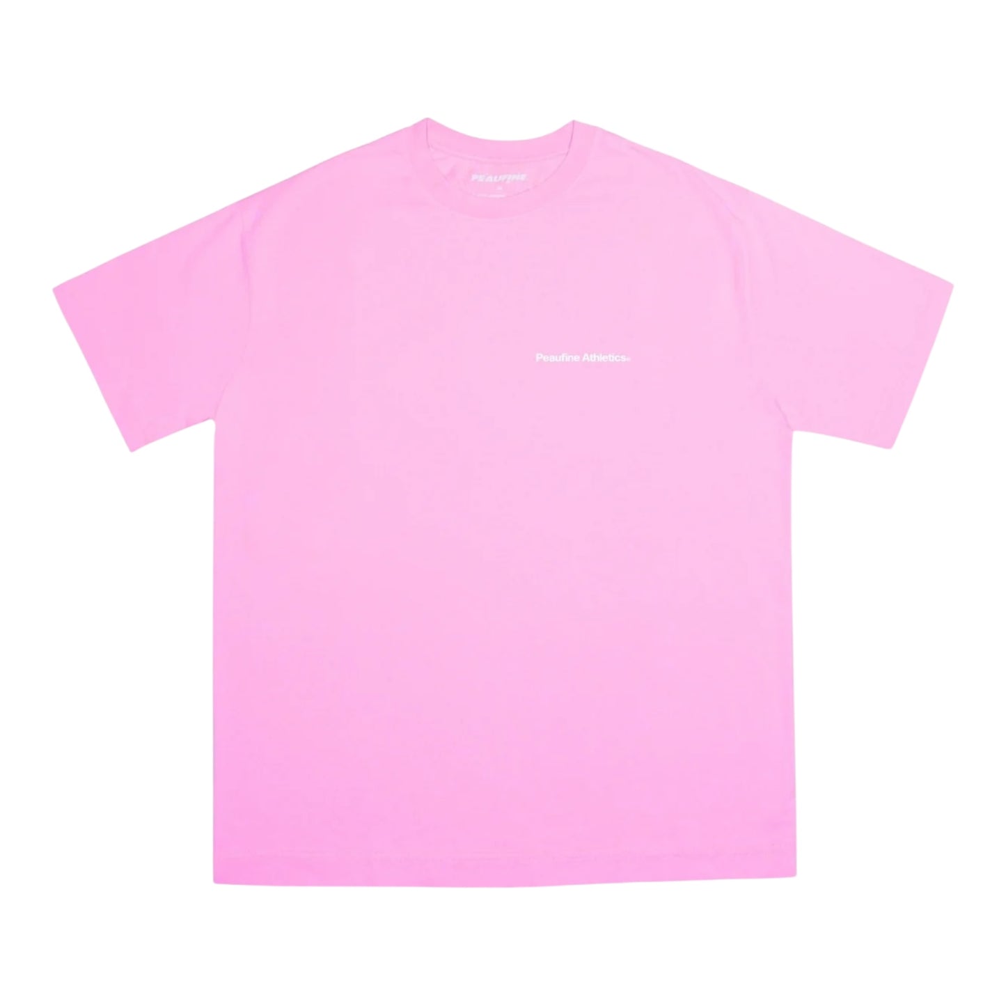 Peaufine Athletics - Oversize Organic T-shirt Mediterranean Running Club - pink - Teeshirt Hommes