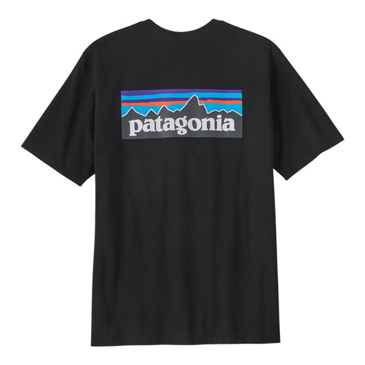 Patagonia - P-6 Logo Responsibili-Tee® - black - Tee-shirt hommes