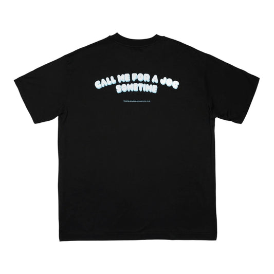 Peaufine Athletics - Wood T-shirt™ Call Me - black - Teeshirt Running Hommes