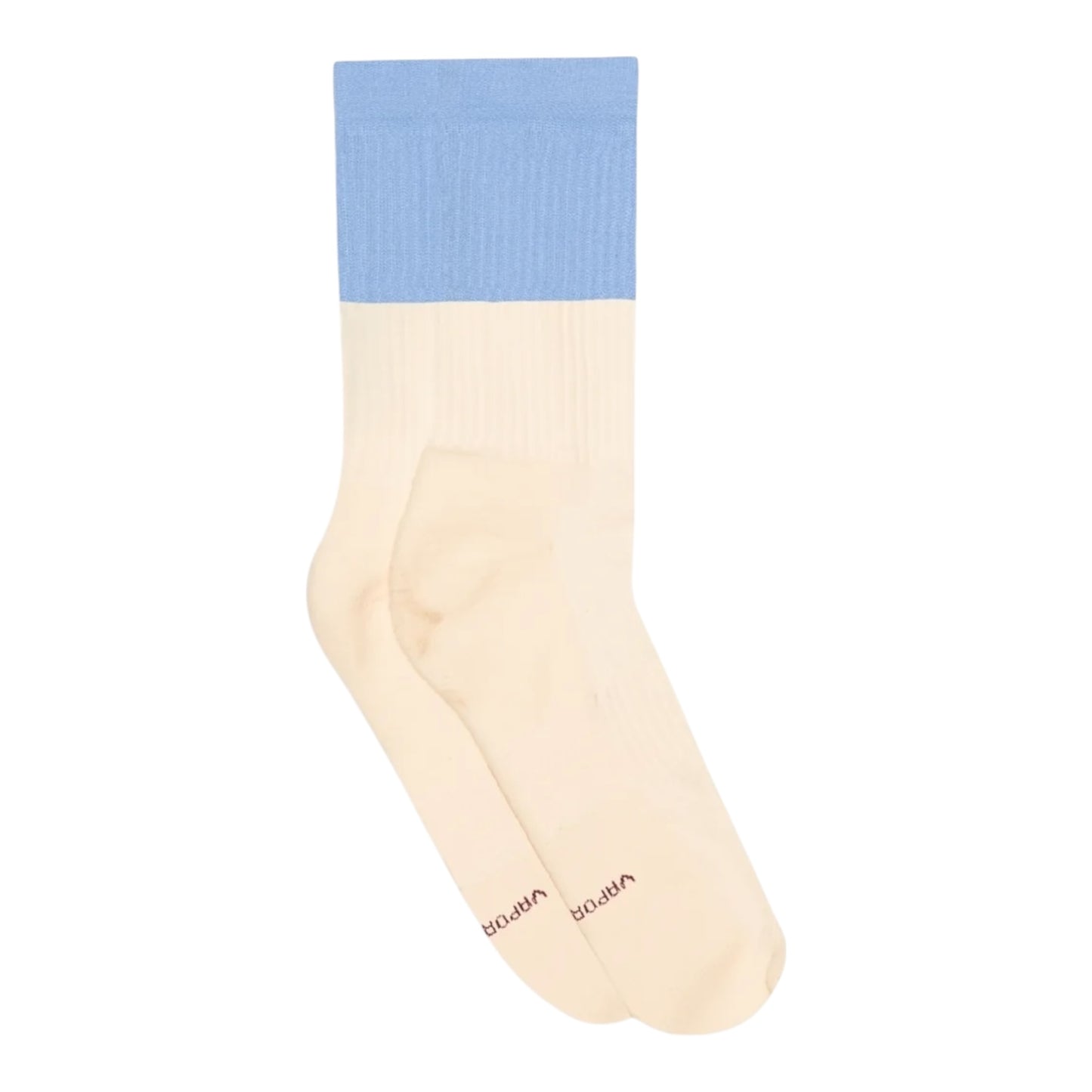Peaufine Athletics - Vaporfeel® Socks - Bicolore - light blue / beige - Chaussettes Running unisexe