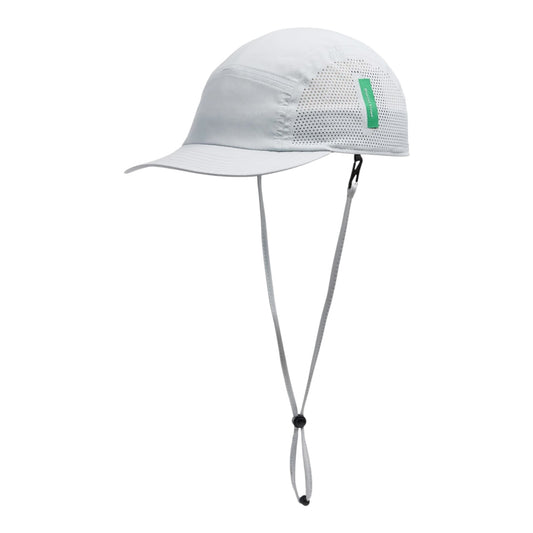 District Vision - Perforated Strap Hat - light grey - casquette running unisexe