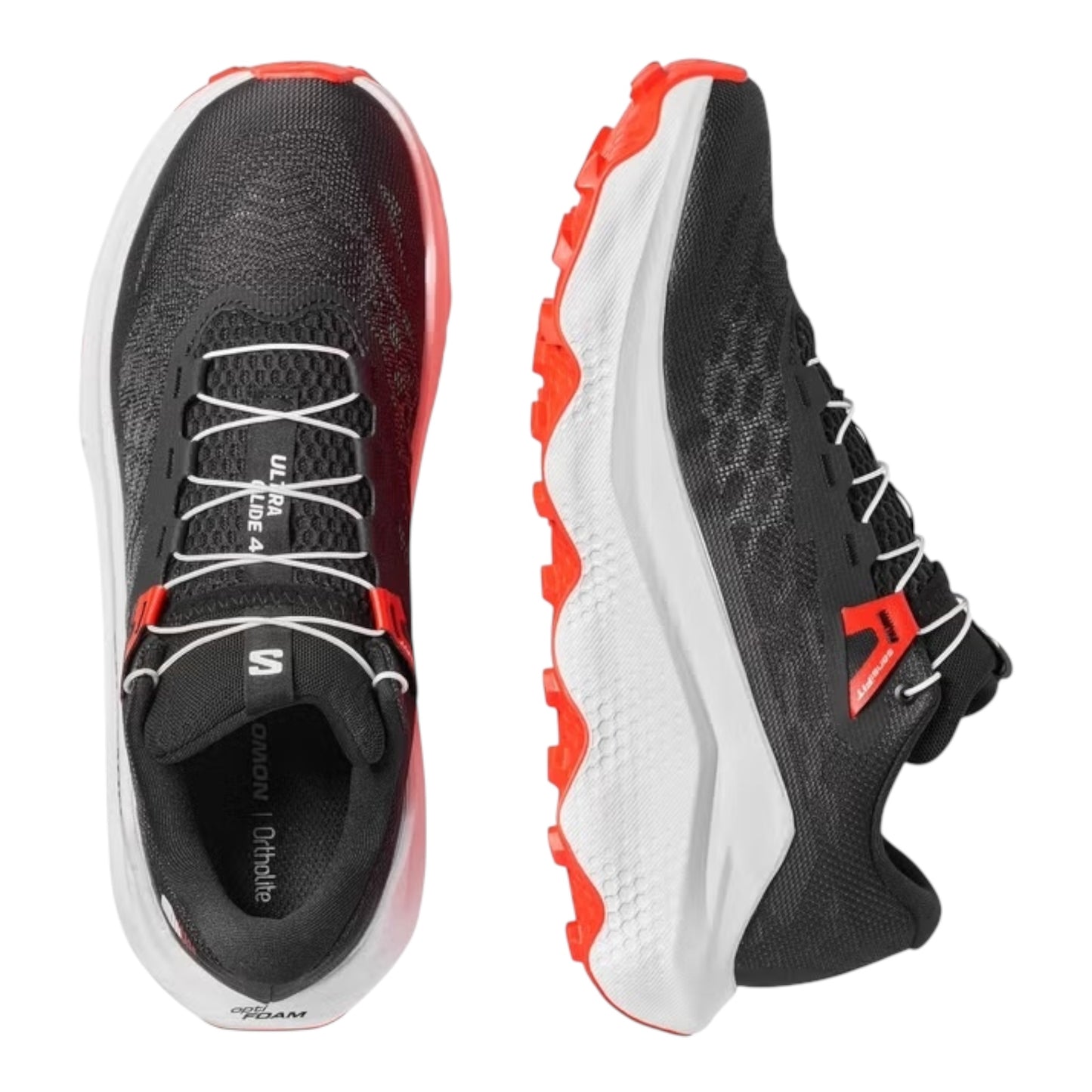 Salomon - Ultra Glide 4 - Black / White - Chaussures trail running hommes