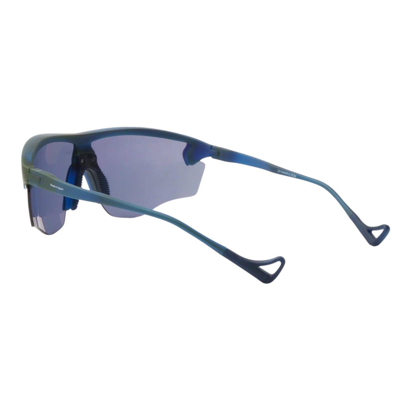 District Vision - Junya Racer - Iridescent / D+ Blue Ice - lunettes Running unisexe