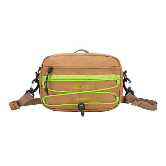 Elliker X Pyra - Litton Crossbody Bag - DK sand - sacoche
