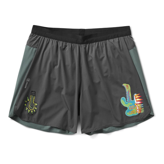 Roark Run Amok - Alta Shorts 5" - charcoal - short running hommes