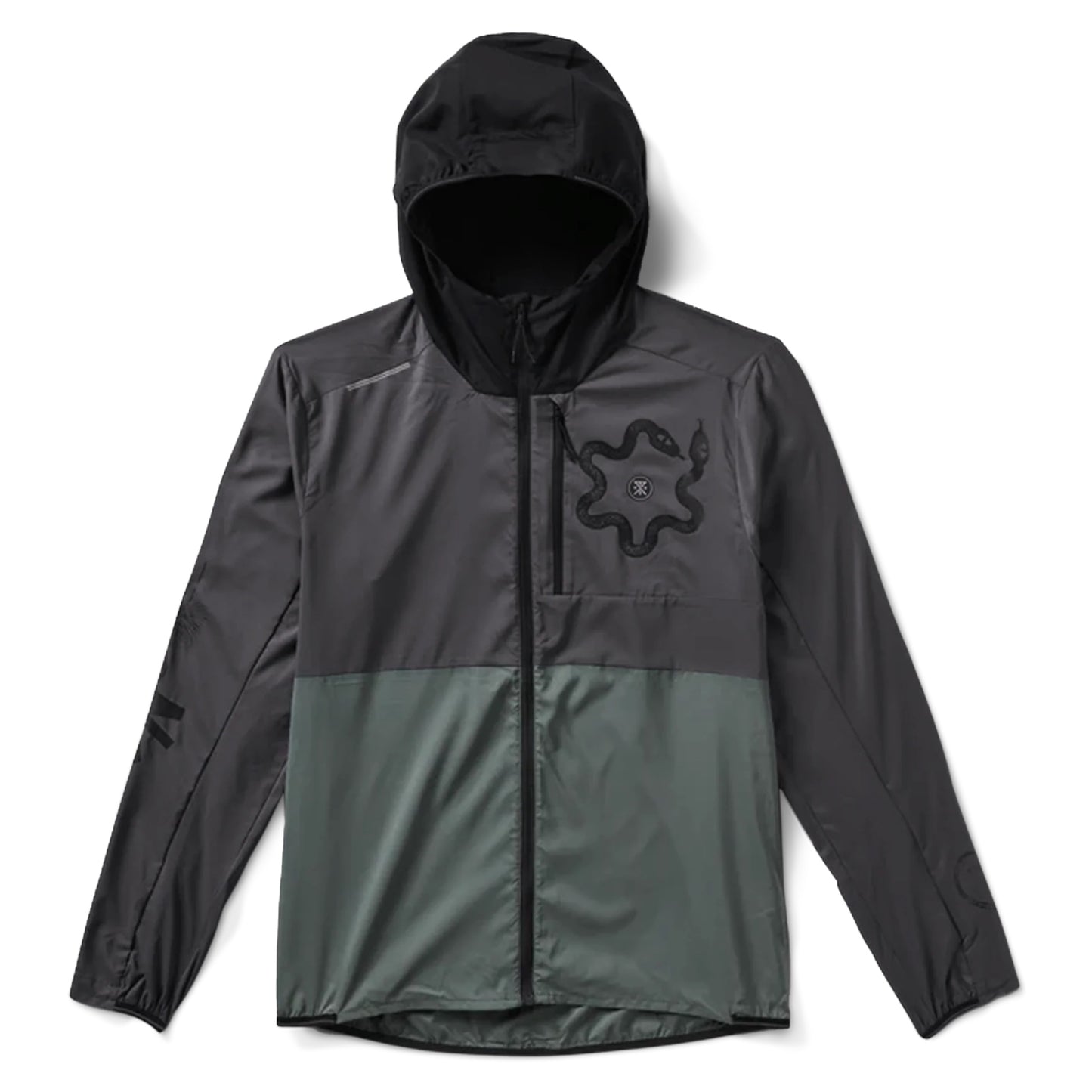 Roark Run Amok - Secondwind 3.0 Anorak Jacket Packable - charcoal - veste running hommes
