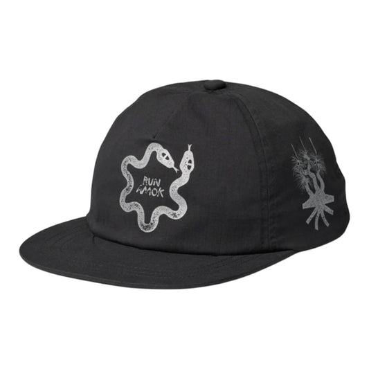 Roark Run Amok - 5 Panel Hat - black - casquette running unisexe