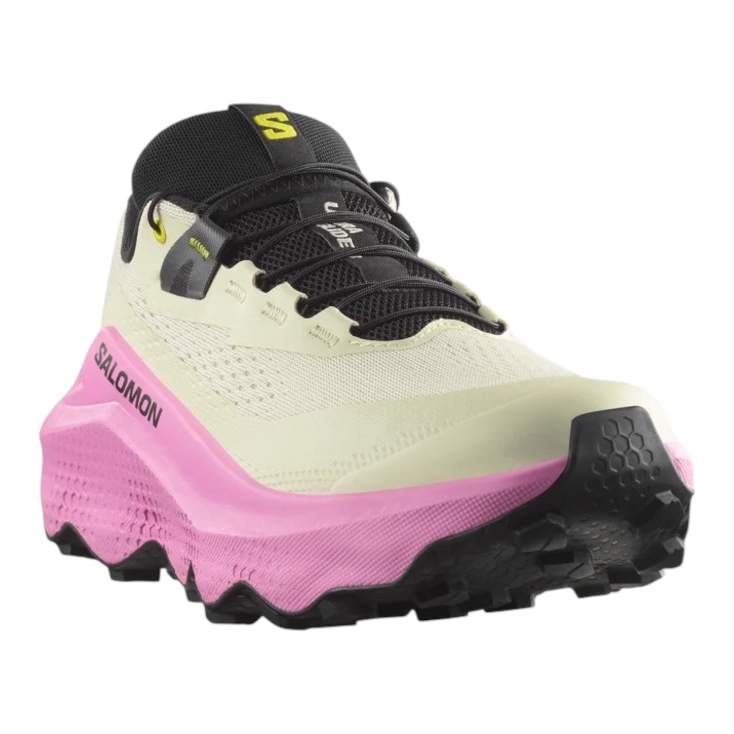 Salomon - Ultra Glide 3 - Almond Milk / Cyclamen / Black- Chaussures trail running femmes