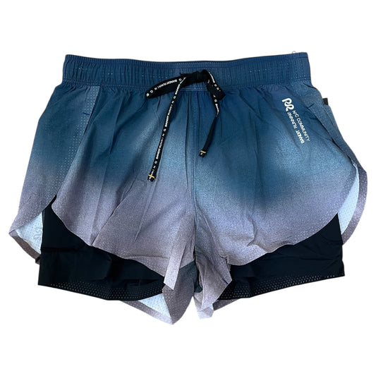 Bandit - Women’s VENTO™ 2-IN-1 Run Short - aegean multi - Short Running femmes