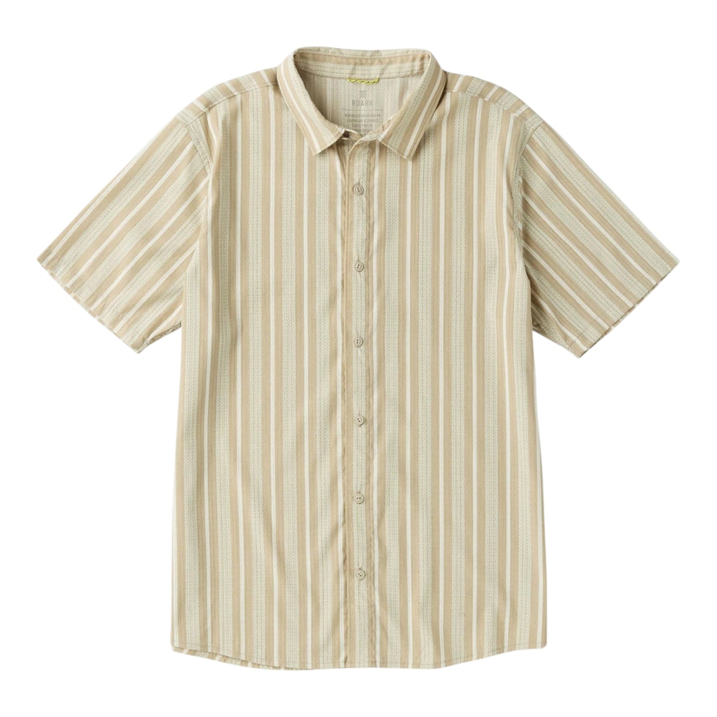 Roark Run Amok - Bless Up Trail Shirt - beige - chemise running hommes