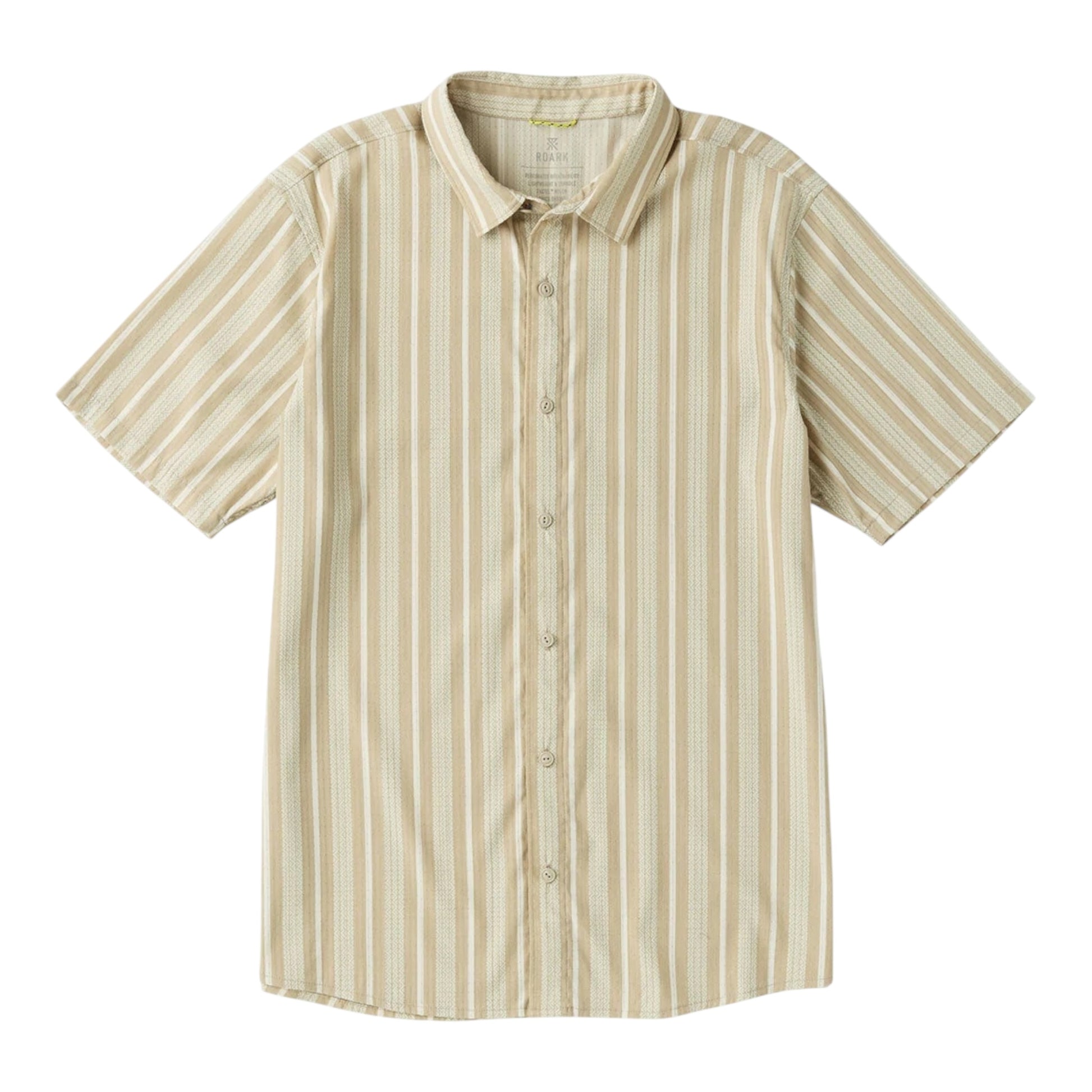 Roark Run Amok - Bless Up Trail Shirt - beige - chemise running hommes