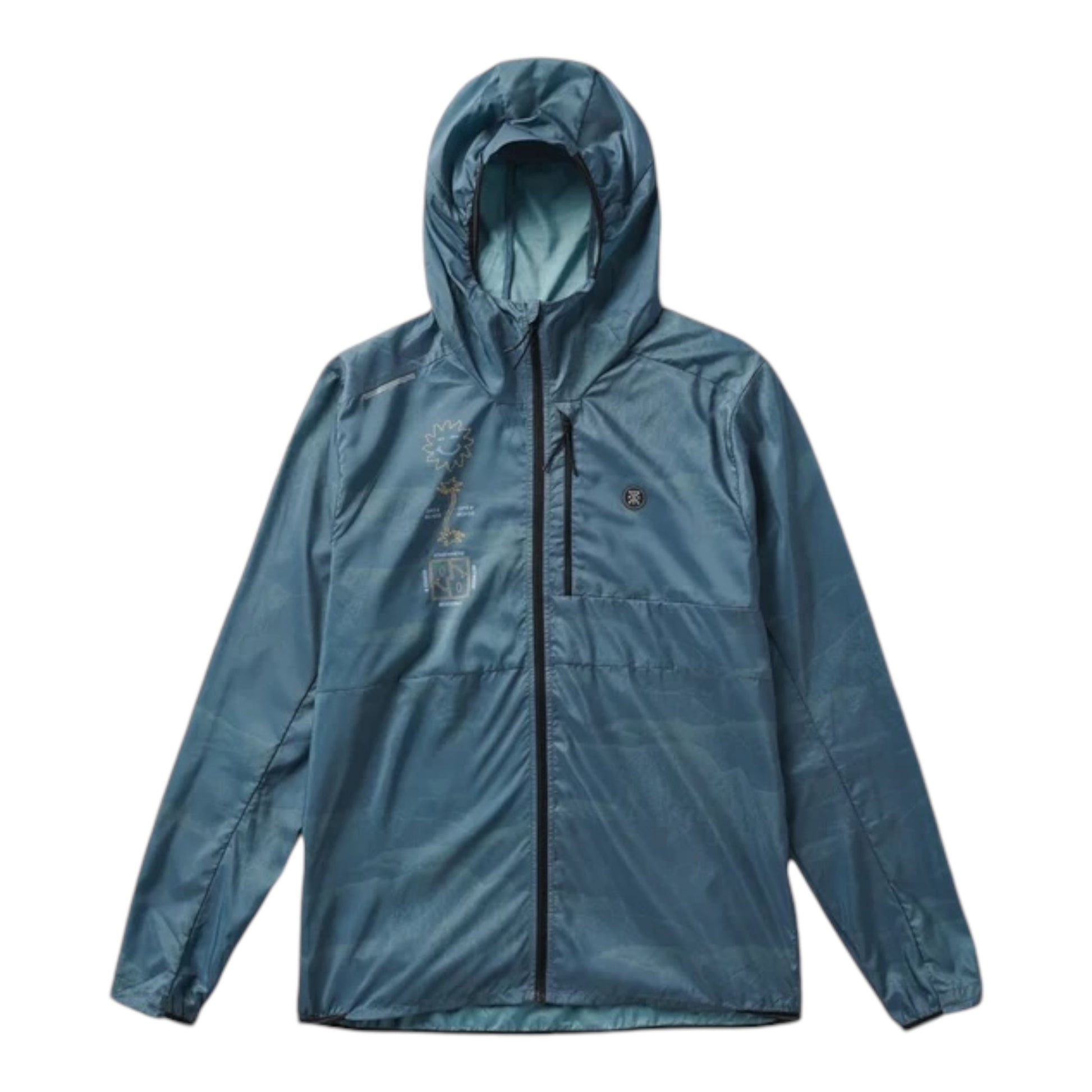 Roark Run Amok - Secondwind 3.0 Anorak Jacket Packable - orion - veste running hommes