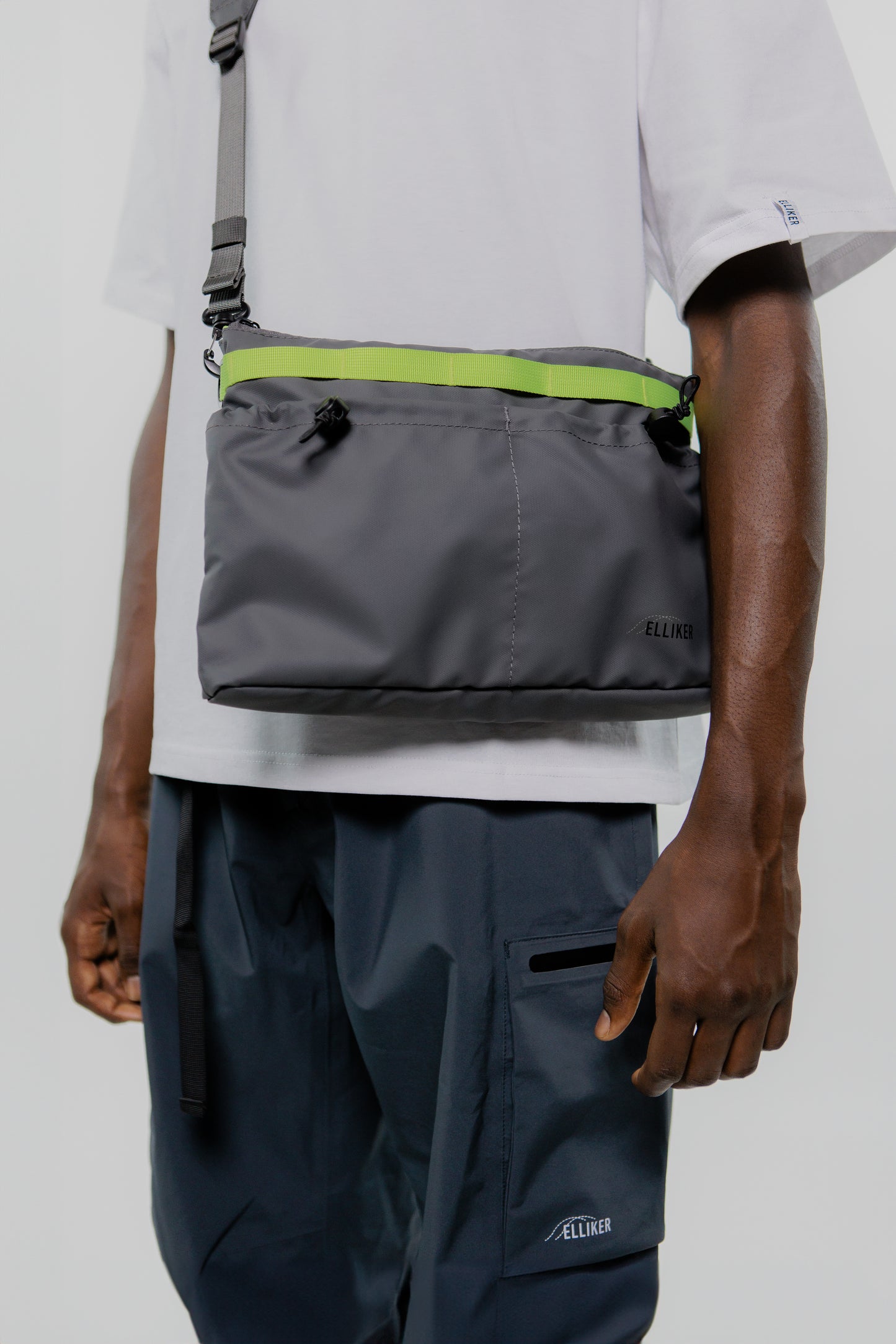 Elliker - Selside Sacoche Bag 3L - grey neon